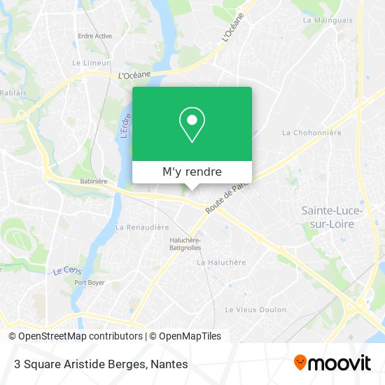 3 Square Aristide Berges plan