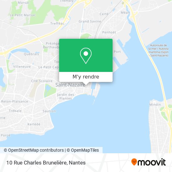 10 Rue Charles Brunelière plan