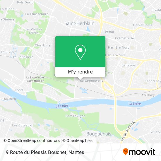 9 Route du Plessis Bouchet plan