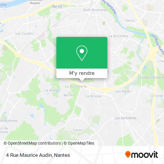4 Rue Maurice Audin plan