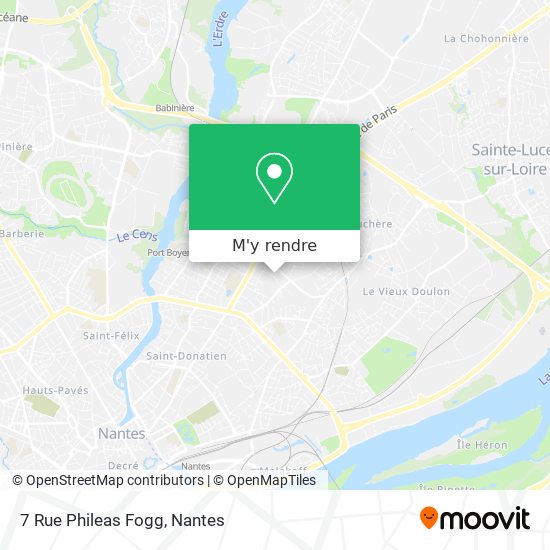 7 Rue Phileas Fogg plan