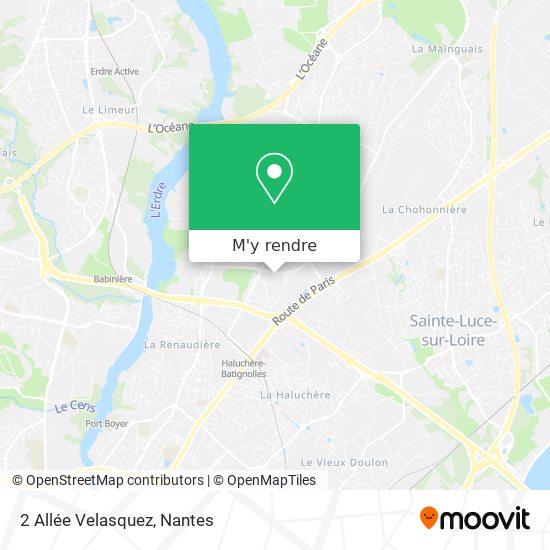 2 Allée Velasquez plan