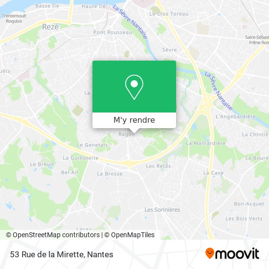 53 Rue de la Mirette plan