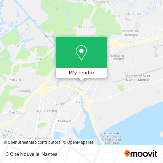 3 Cité Nouvelle plan