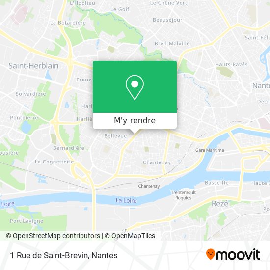 1 Rue de Saint-Brevin plan