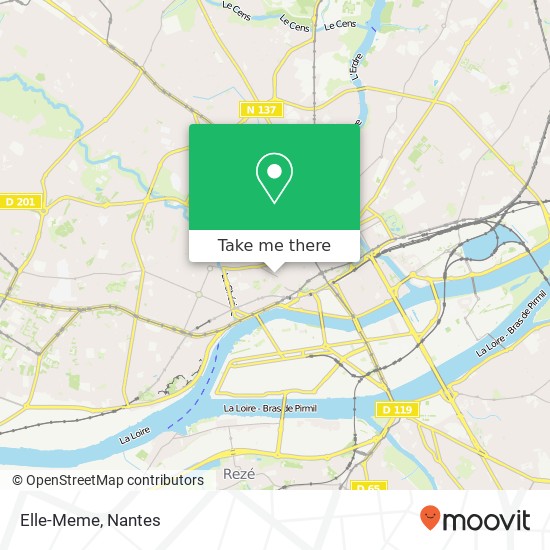 Elle-Meme, 4 Rue Racine 44000 Nantes plan