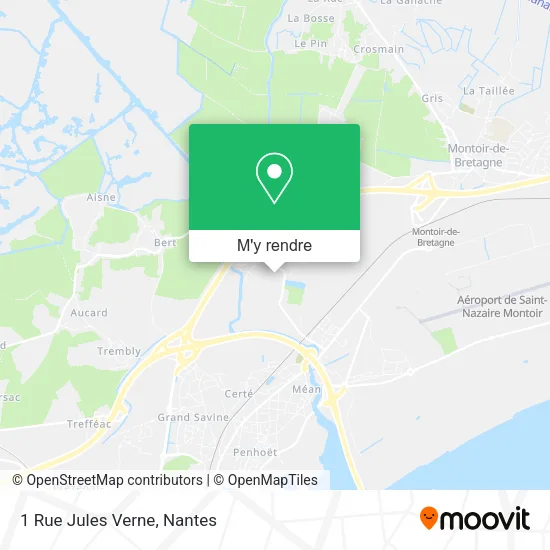 1 Rue Jules Verne plan