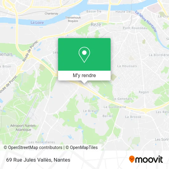 69 Rue Jules Vallès plan