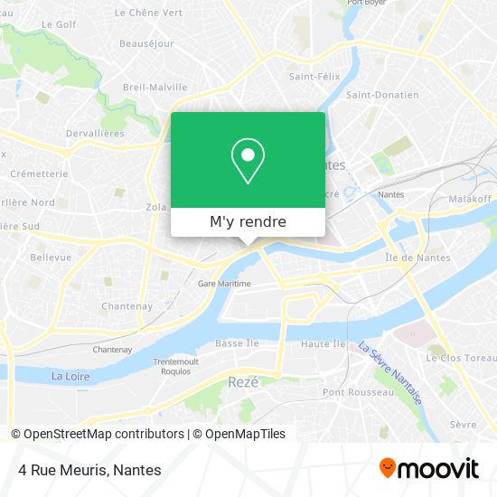 4 Rue Meuris plan
