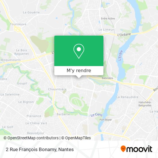 2 Rue François Bonamy plan
