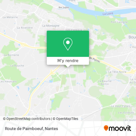Route de Paimboeuf plan