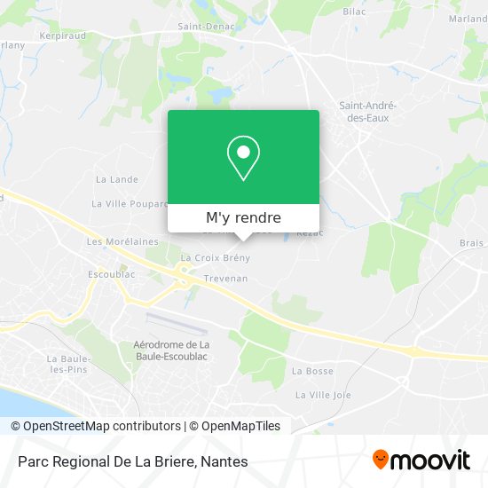 Parc Regional De La Briere plan