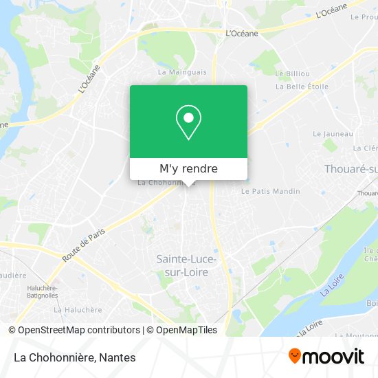 La Chohonnière plan