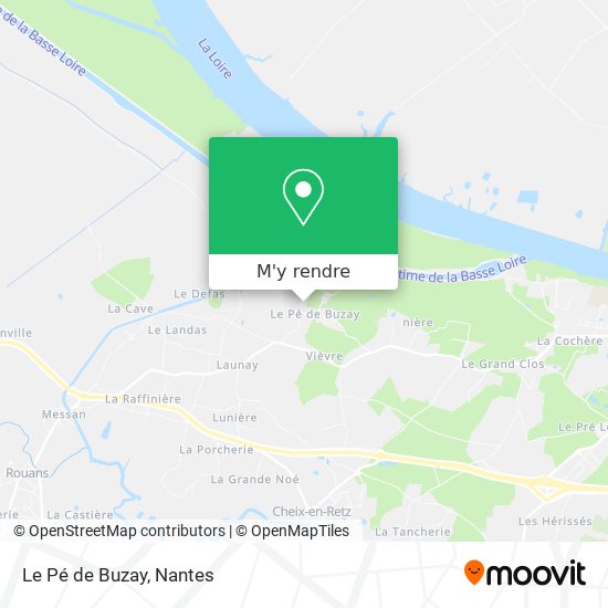 Le Pé de Buzay plan
