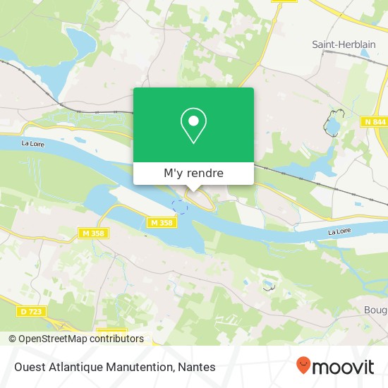 Ouest Atlantique Manutention plan