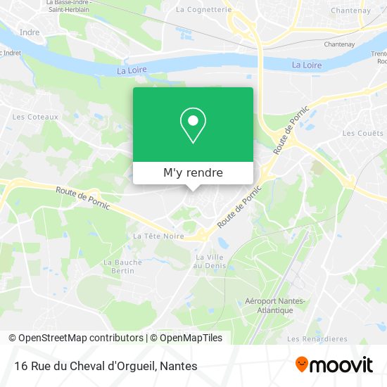 16 Rue du Cheval d'Orgueil plan