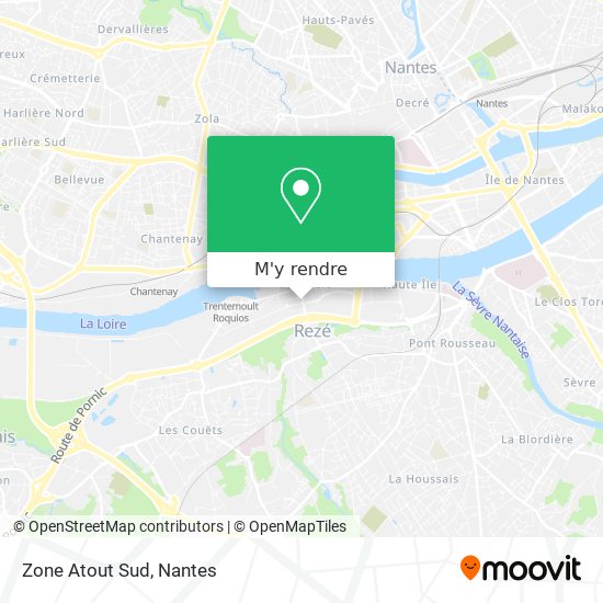 Zone Atout Sud plan