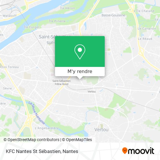 KFC Nantes St Sébastien plan