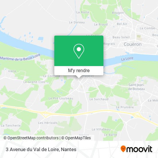 3 Avenue du Val de Loire plan