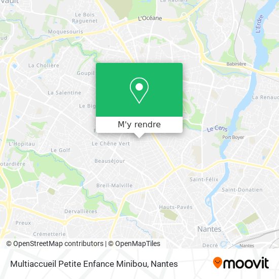 Multiaccueil Petite Enfance Minibou plan