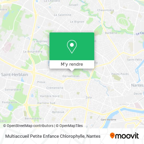Multiaccueil Petite Enfance Chlorophylle plan