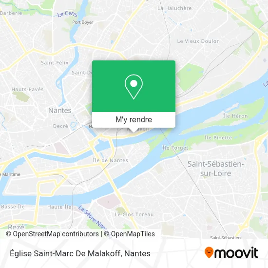 Église Saint-Marc De Malakoff plan