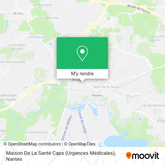 Maison De La Santé Caps (Urgences Médicales) plan