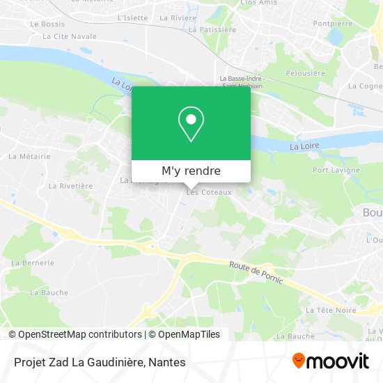 Projet Zad La Gaudinière plan