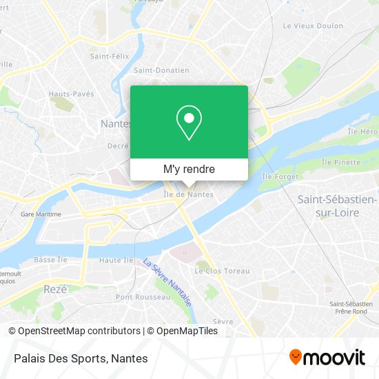 Palais Des Sports plan