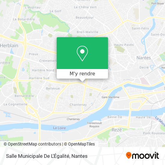 Salle Municipale De L'Égalité plan