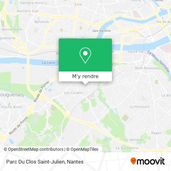 Parc Du Clos Saint-Julien plan