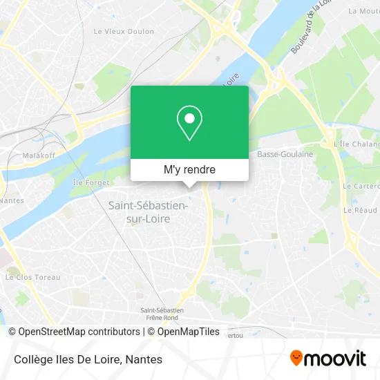 Collège Iles De Loire plan