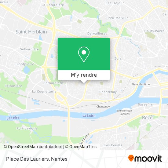 Place Des Lauriers plan