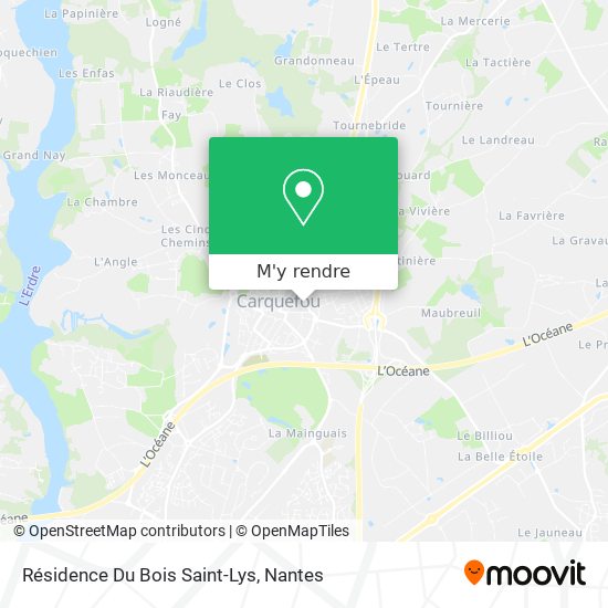 Résidence Du Bois Saint-Lys plan