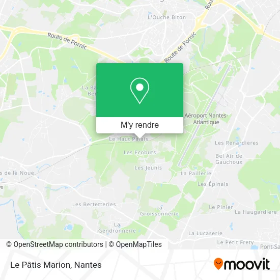 Le Pâtis Marion plan