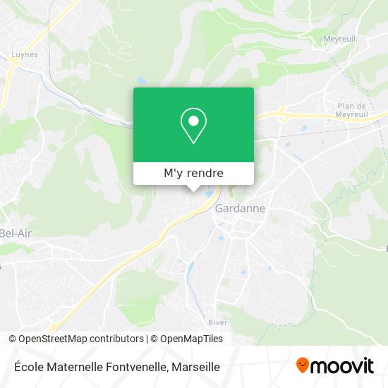 École Maternelle Fontvenelle plan