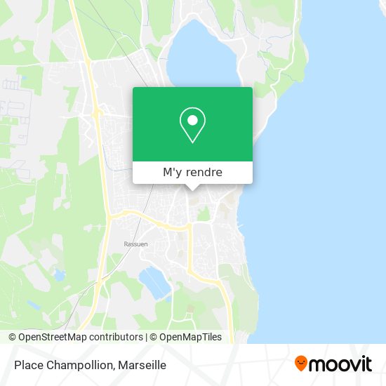 Place Champollion plan