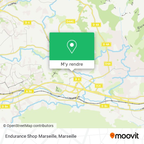 Endurance Shop Marseille plan