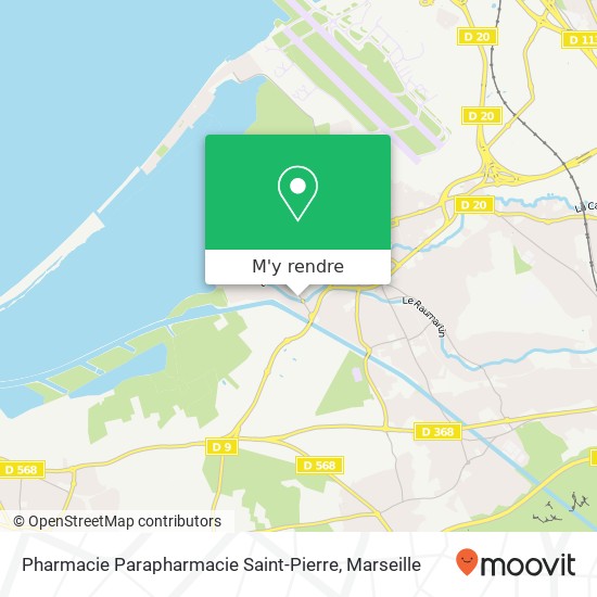 Pharmacie Parapharmacie Saint-Pierre plan