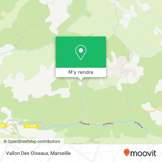 Vallon Des Oiseaux plan