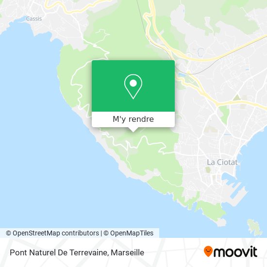 Pont Naturel De Terrevaine plan