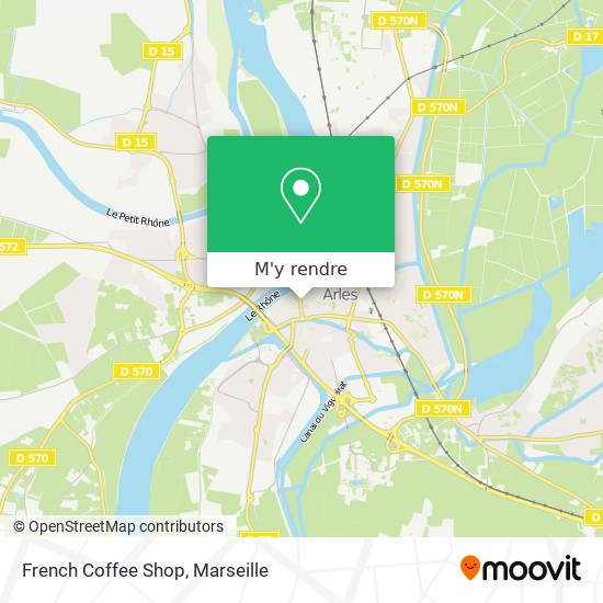 French Coffee Shop plan