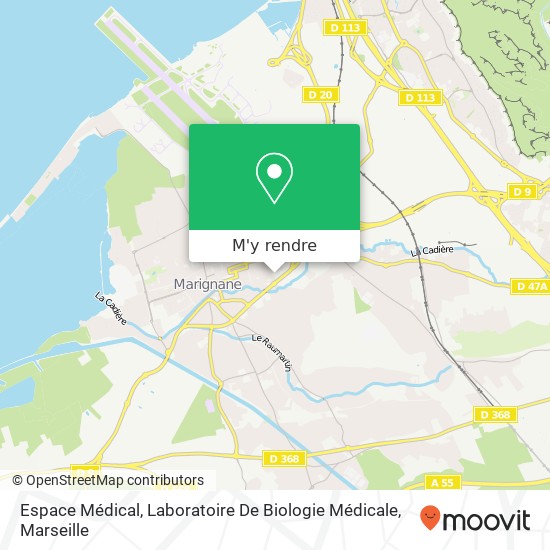 Espace Médical, Laboratoire De Biologie Médicale plan