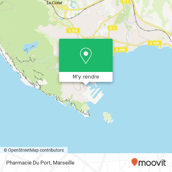 Pharmacie Du Port plan