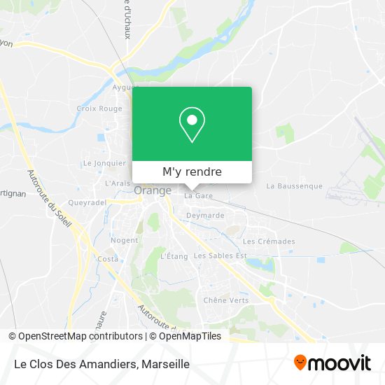 Le Clos Des Amandiers plan