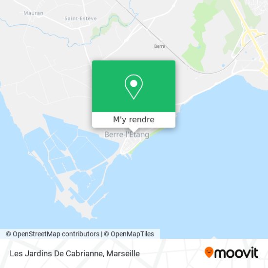Les Jardins De Cabrianne plan