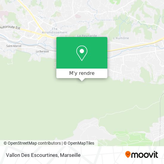 Vallon Des Escourtines plan