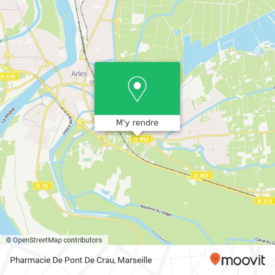 Pharmacie De Pont De Crau plan