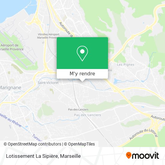 Lotissement La Sipière plan