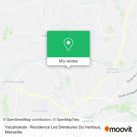Vacanceole - Residence Les Demeures Du Ventoux plan